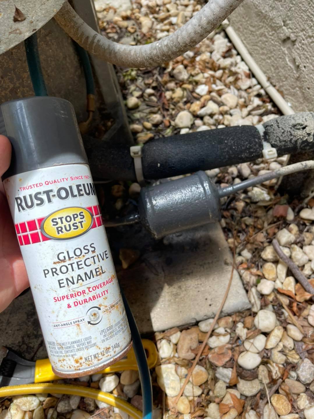 A picture of A/C rust stop product